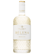  Belena Moscato  750mL Crafted by the Calabria Family, Calabria BELENA, pays homage to the second generation; Bill & Lena, with a determined spirit, grace, and tenacity they worked harder through the tough times & prepare for the future generation - a true partnership. Sweet aromas of honeyed apricot & citrus lemon that echo the palate to make this a refreshing Moscato.