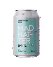  Mad Hatter Pros Elderflower<br>And Lime Spritz ... 330ML We make ready-to-drink cocktails, so wherever you want to go, we’re ready to join you. A perfect mix Mad Hatter Prosecco, Elderflower, Finger Lime, Cane Sugar and Soda.
