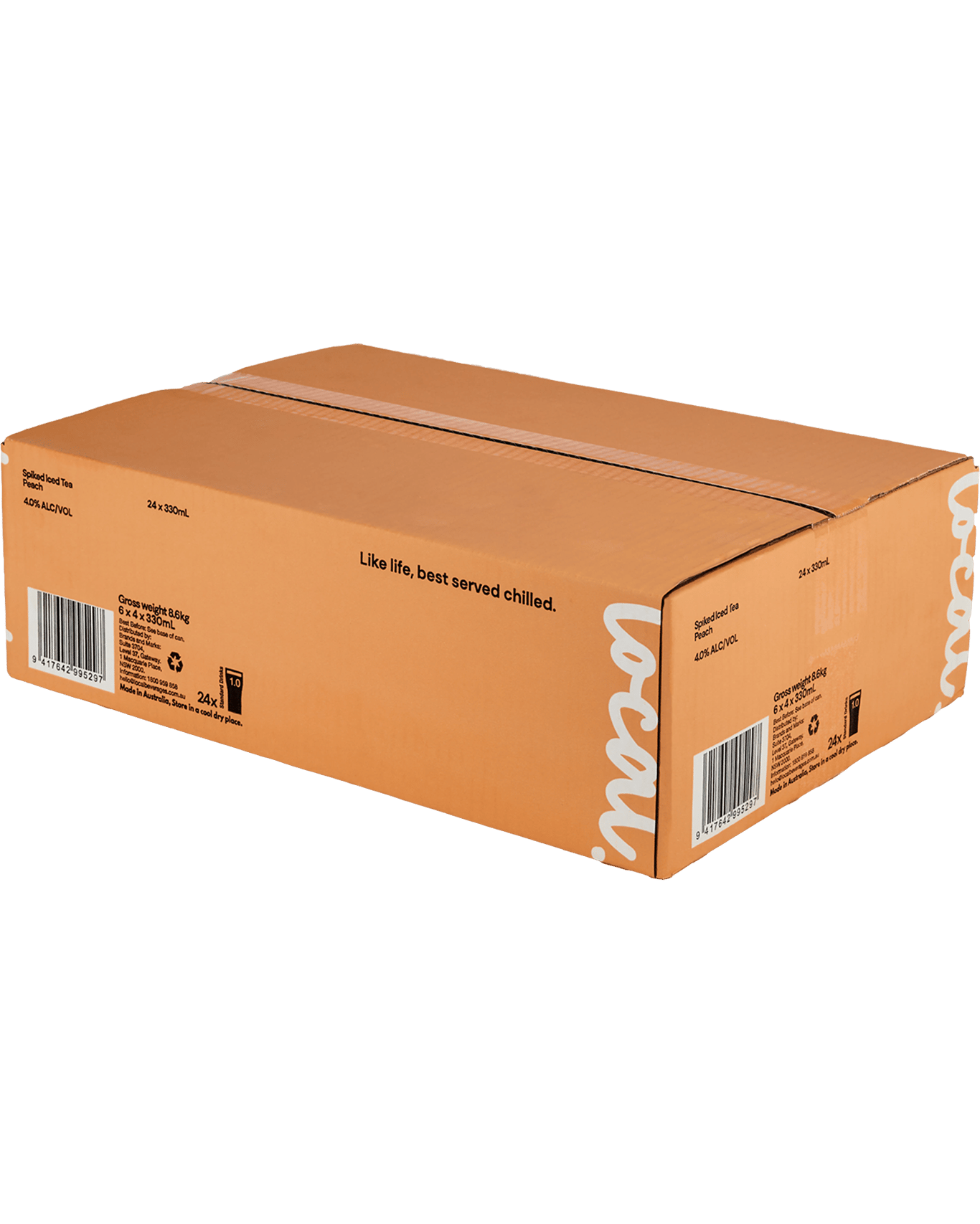 Buy Local Spiked Iced Tea Peach 330ml Online (Lowest Price Guarantee