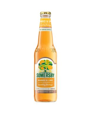 Buy Somersby Mango And Lime Cider Bottles 330ml Online (Low Prices ...