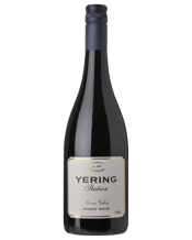 Yering Station Pinot Noir 750ML Victoria's first vineyard is a landmark in the Yarra Valley and an icon of the Australian wine industry. Loads of lovely Pinot character on the nose with ripe cherry gamey notes and hints of "forest floor". Silky in texture the lingering flavour is enhanced by a touch of oak.