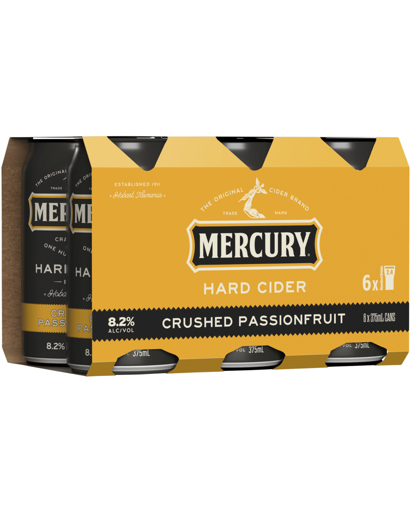 Buy Mercury Hard Passionfruit Cider Cans 375ml Online (Low Prices) from ...