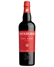  Cockburn's Fine Ruby Port  750ML Cockburn’s Fine Ruby is a blend of young, vibrant wines aged for an average of two to three years in oak vats before being blended and bottled ready to enjoy. Full-bodied, with ripe red-fruit flavours and balanced with a fine structure.<br><br /><br />A lively light ruby colour. On the nose Cockburn’s Fine Ruby show’s fresh and appealing red fruit aromas such as red cherry and raspberry. On the palate it’s well balanced, with soft fruity flavours that lead to a long elegant finish.
