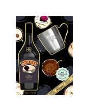  Baileys Original Irish Cream<br>Liqueur Gift Pack... 700mL The original Irish Cream, Baileys is enjoyed around the world, with around 2,000 glasses served every minute of the day. Baileys Irish Cream has been awarded more medals at the San Francisco World Spirits Competition than any of its competitors. It is the only cream liqueur to have won a medal every year since 2003. This smooth, stylish drink draws on the Irish traditions of dairy and distilling and took over four years to perfect. It is the ultimate blend of smooth Irish cream and triple-distil