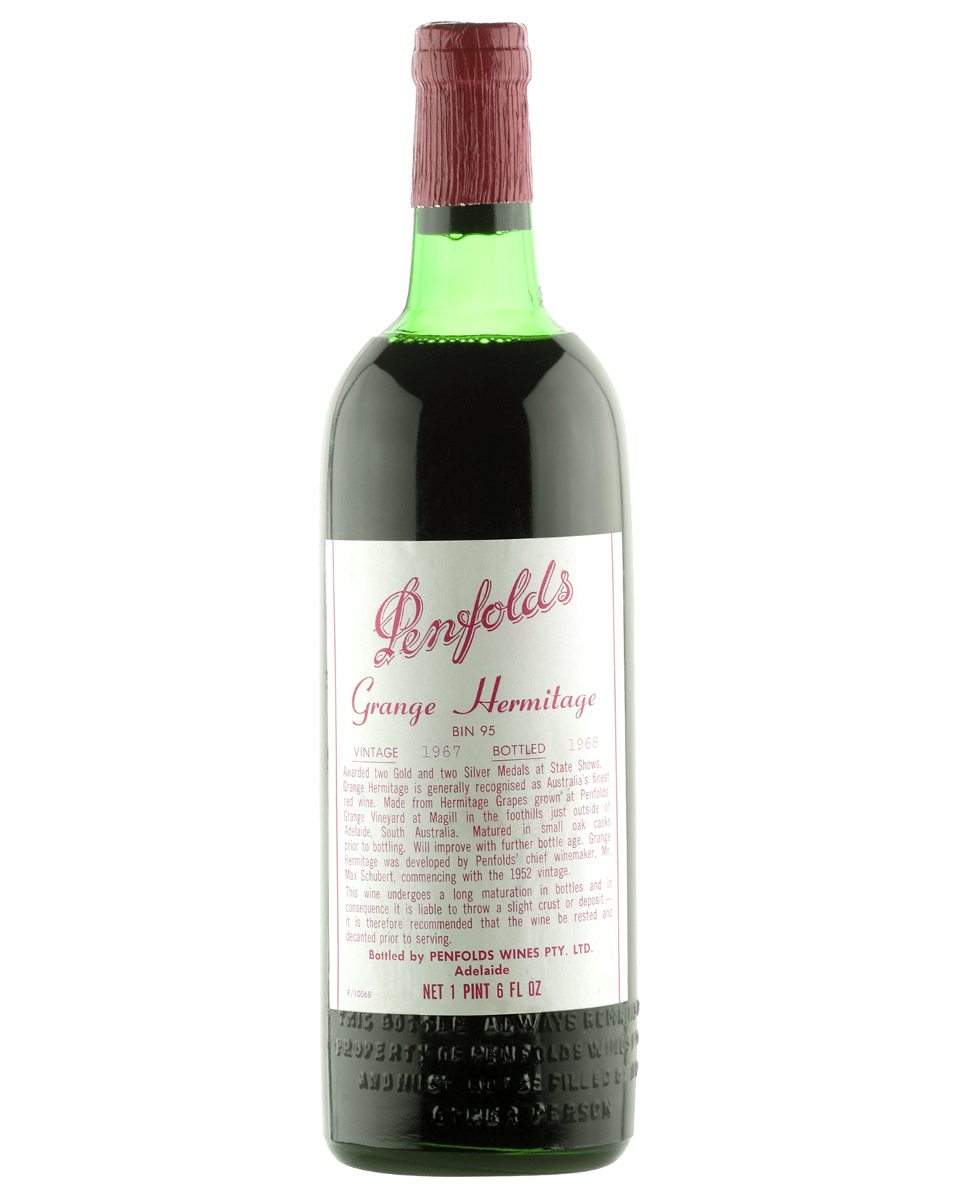 Buy Penfolds Grange 1967 Online (Lowest Price Guarantee) Best Deals