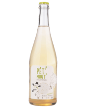 Pet Mout Chardonnay Pet Nat 750ML Pet Mout Chardonnay is a Petillant Naturel from France made from 100% Chardonnay grapes. Following the "Methode Ancestrale" the wine is bottled before the primary fermentation is finished, delivering a lower pressure, lightly sparkling wine in the petillant style. The wine is then finished without the addition of secondary yeasts or sugar.<br>It is a lovely wine with fine bubbles, aromas of citrus fruits as well as floral and mineral notes.<br>Perfect as an aperitif or paired with poultry dishes