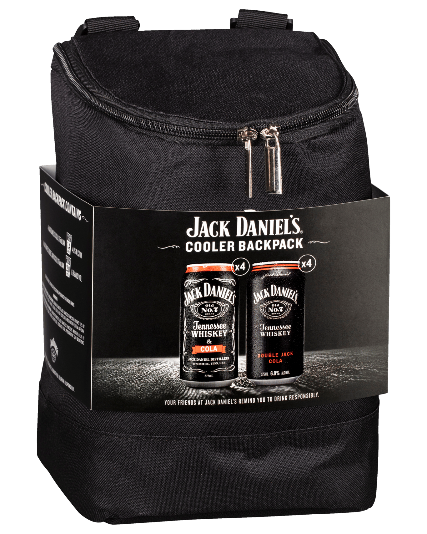 Buy Jack Daniel's Cooler Backpack 8 Cans 375ml Online (Lowest Price