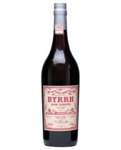  Pernod Ricard Byrrh Aperitif<br> 750ml  750mL A wine-based aperitif, Byrrh has the specific characteristic of being flavoured with quinine. Its alcohol content is 18°. The basic grapes, mainly the Carignan and Grenache varieties from the hillsides of Roussillon, are transformed into mistelles (partly fermented grape juice), which are then blended with selected dry red Roussillon wines. Byrrh is drunk as an aperitif. It is best served cool, at approximately 16°, and goes well with a twist of lemon zest or a little Crème de Cassis.