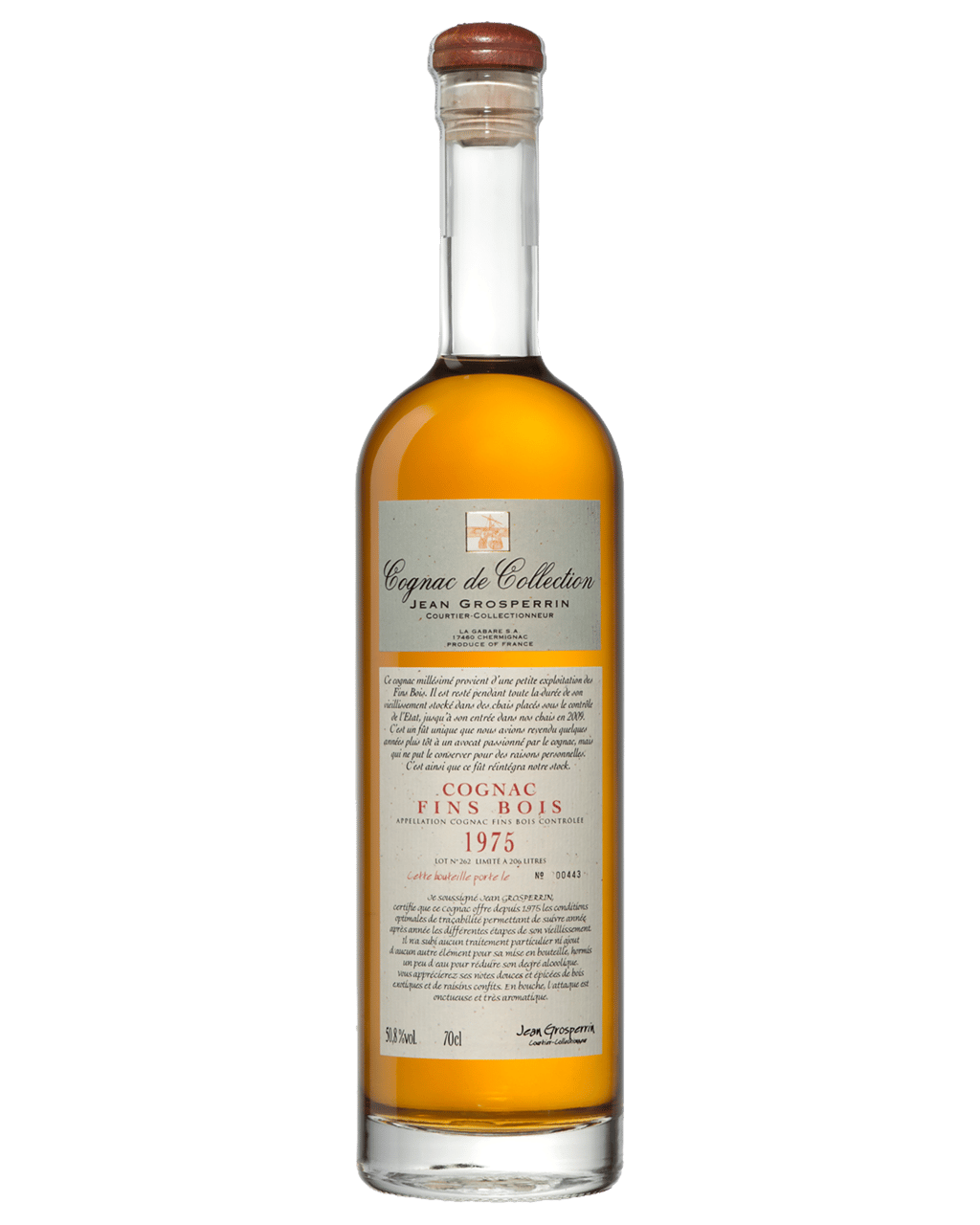 Buy Grosperrin - La Gaba Cognac 36 Years 1975 Fins Bois 50.1% 700ml 