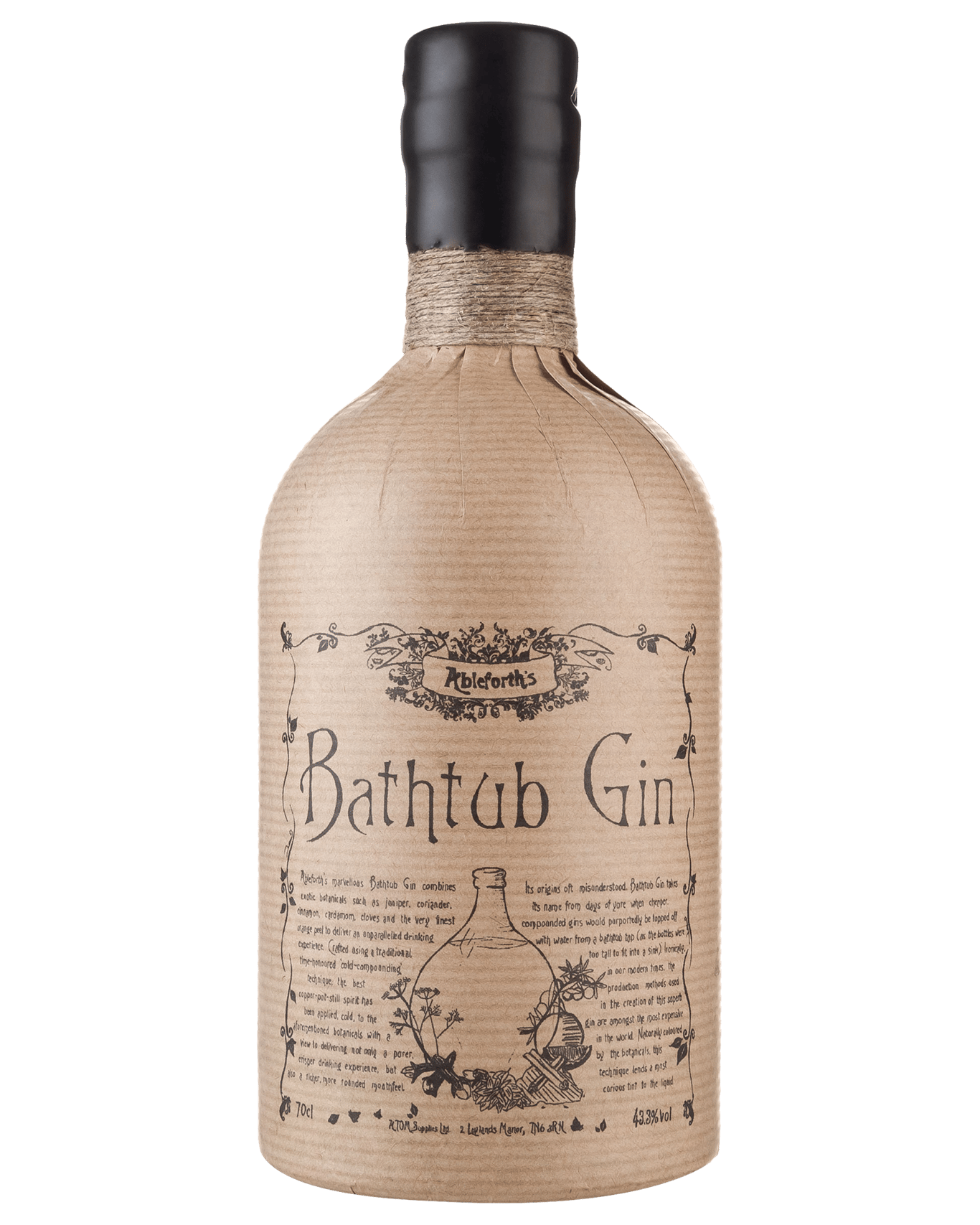 Buy Ableforth's Bathtub Gin 700ml Online (Lowest Price Guarantee) Best Deals + Sameday
