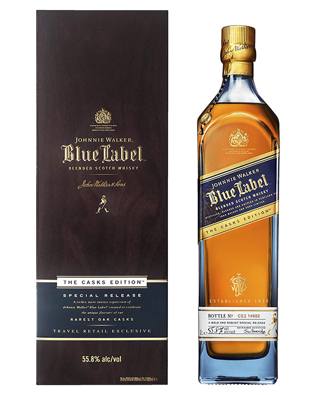 Buy Johnnie Walker Blue Label 'The Casks Edition' Blended Scotch Whisky  55.8% 1L Online Or Near You In Australia [With Same Day Delivery* & Best  Offers] - Dan Murphy'S