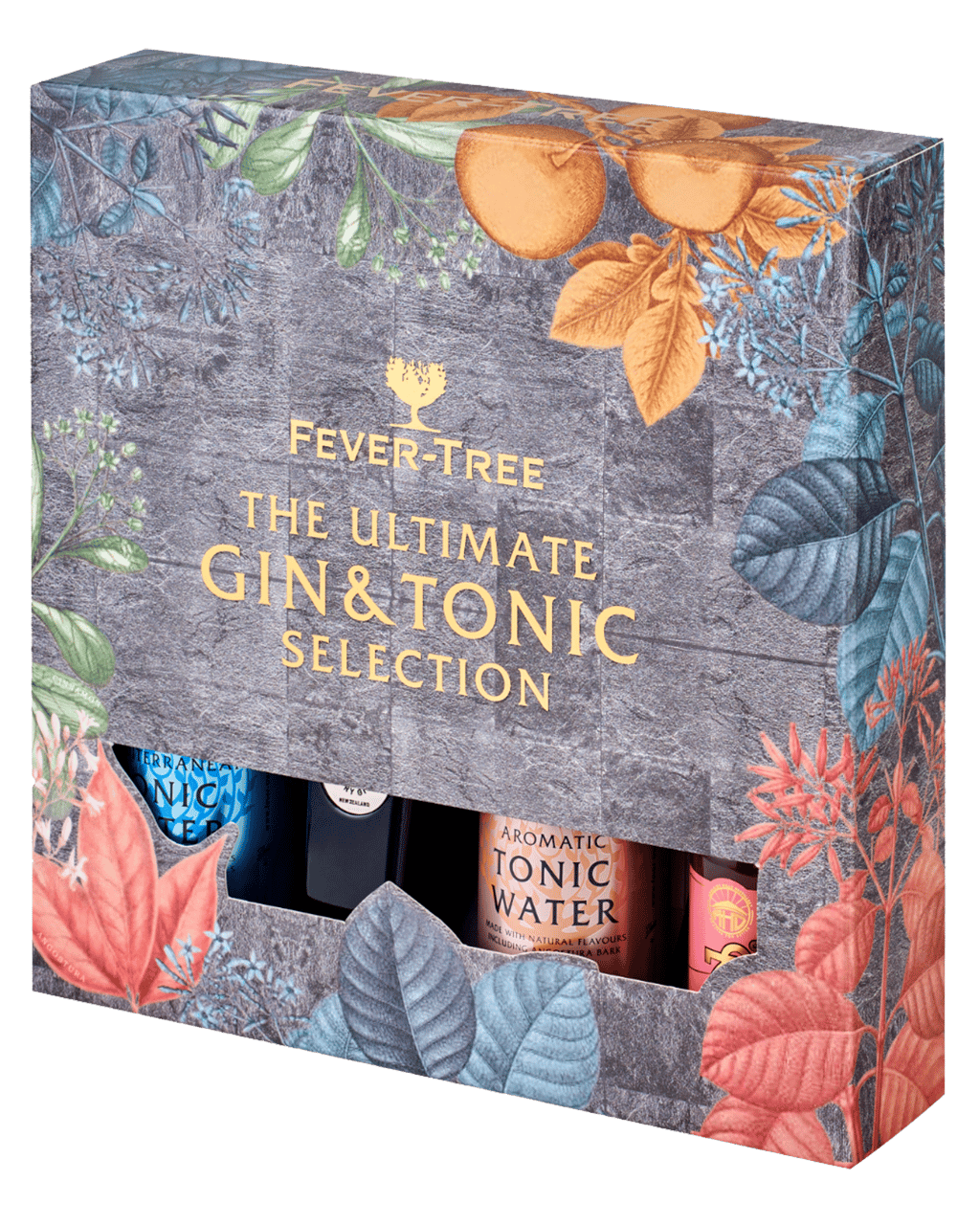 Bombay Sapphire Gin Gift Set with Fever Tree Aromatic Tonic Water