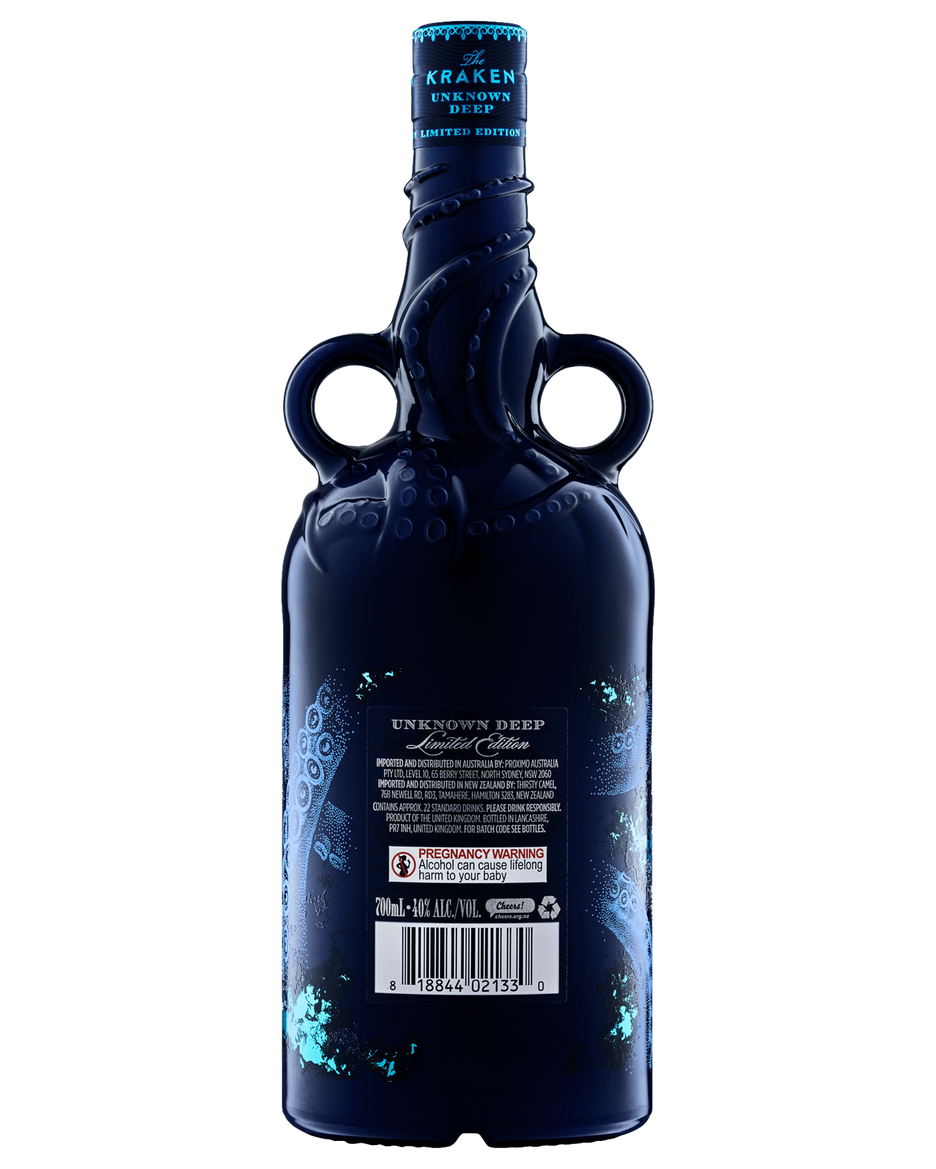Buy The Kraken Black Spiced Rum 'unknown Deep' Limited Edition 700ml Online (Lowest Price