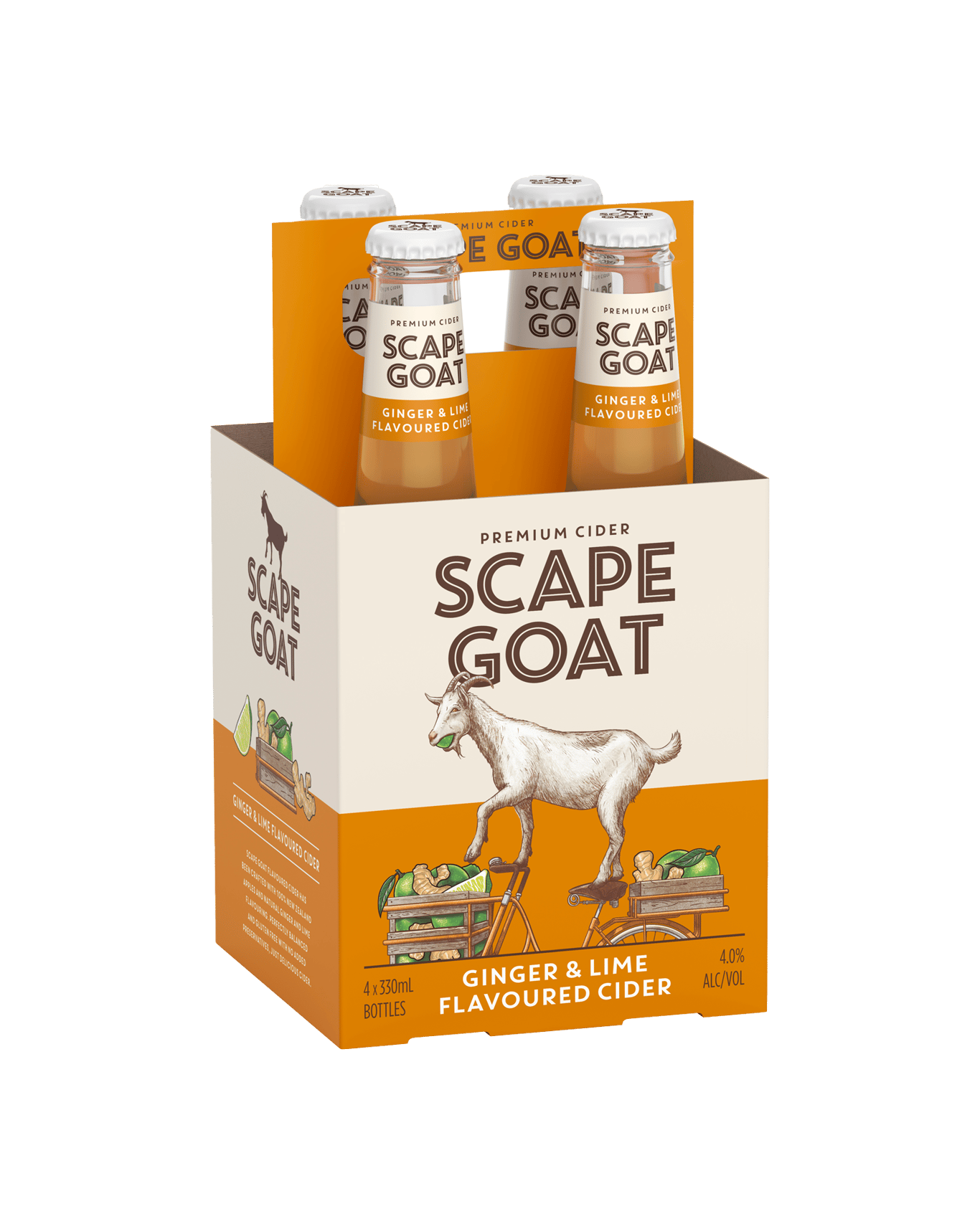 Buy Scape Goat Ginger & Lime Bottle 330ml Online @Lowest Price