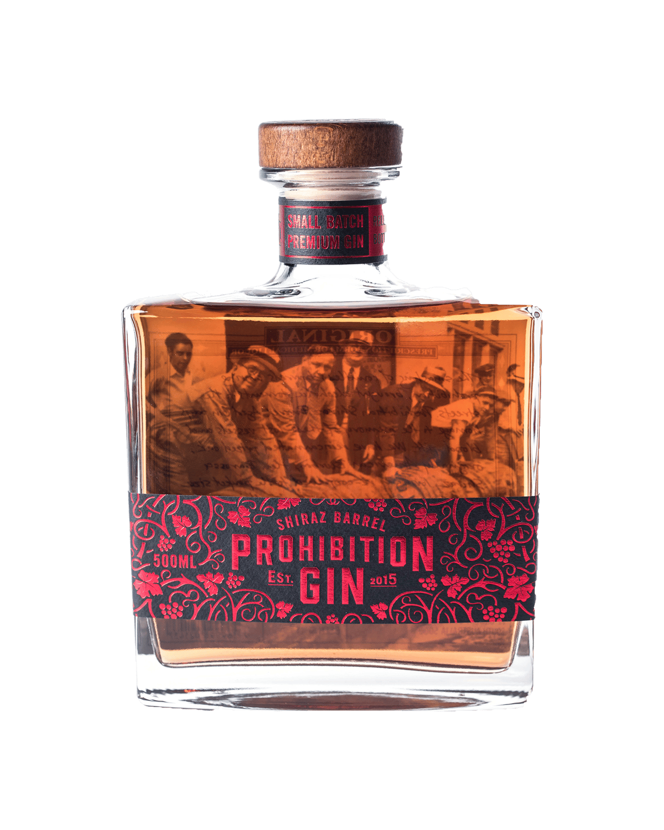Buy Prohibition Liquor Co. Shiraz Barrelaged Gin 500ml Online (Lowest