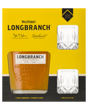  Wild Turkey Longbranch<br>Bourbon Whiskey... 700ml Longbranch is a rare small batch Bourbon made with 8 tear old WIld Turkey Bourbon and refined through a special filtration process with Texas Mesquite and oak charcoals, a unique method that deepens the flavour and complexity of the whiskey.