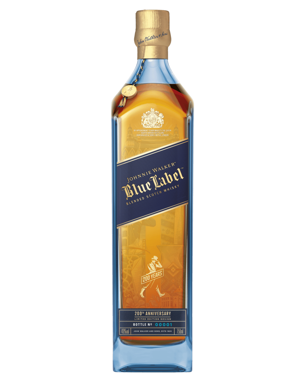 Buy Johnnie Walker Blue Label 200th Anniversary Edition Blended Scotch Whisky 750ml Dan Murphy S Delivers