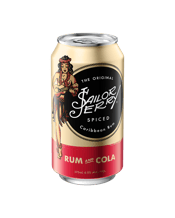  Sailor Jerry Spiced Rum &<br>Cola 10x375ml  11250ML The undisputed father of the old-school tattoo, Norman ‘Sailor Jerry” Collins built his reputation tattooing in Hawaii’s brawling Hotel Street district of Honolulu. He was a master craftsman of unflinching integrity and in his name, we make our rum. We expertly blend our Sailor Jerry Caribbean Rum with cola flavours to give you a refreshing drink that is ready to go straight from the can. Made the Old School Way. Bold and Smooth as Hell.
