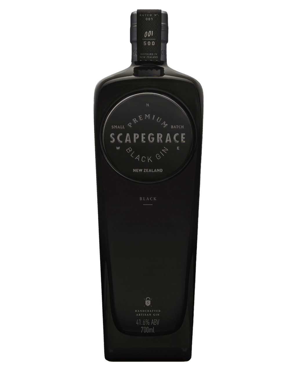 Scapegrace Black Black Gin 700mL