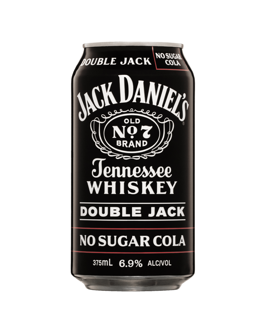 Jack Daniel S Double Jack Whiskey No Sugar Cola Cans 375mL - Boozy