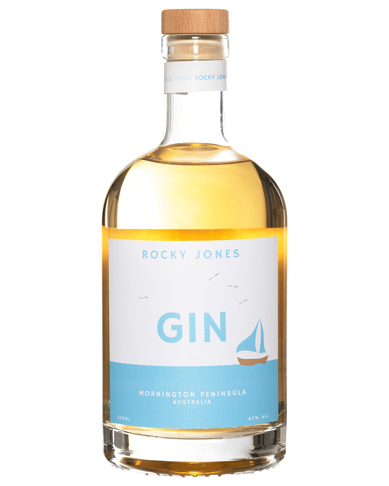 Bottle of Rock Jones Salted Caramel Gin