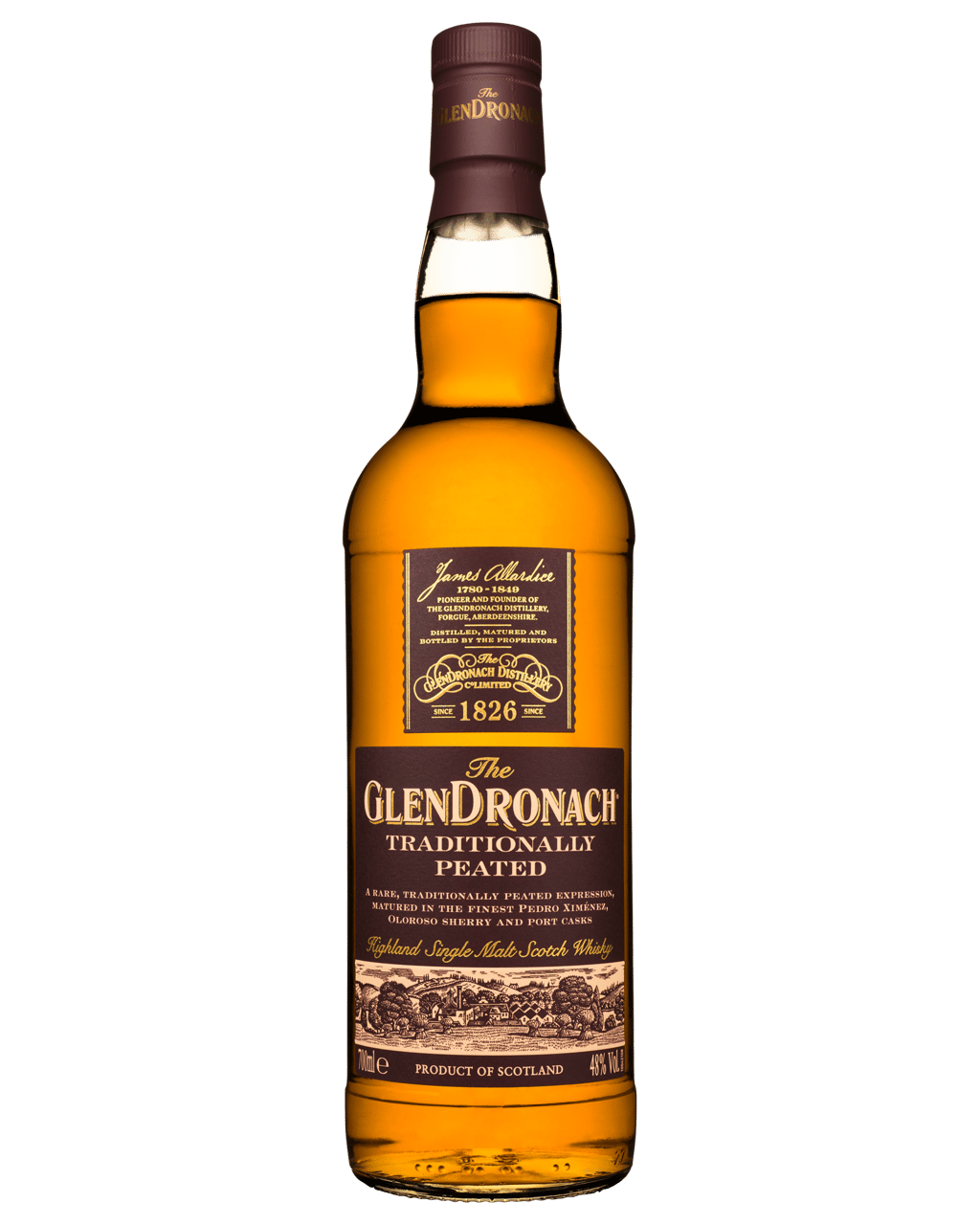 Buy The Glendronach Peated Whisky 700ml Online (Lowest Price Guarantee ...