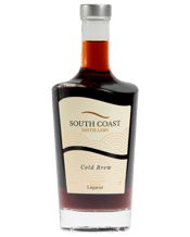  South Coast Distillery Cold<br>Brew Coffee... 500ML A silky luxuriant coffee liqueur, cold brewed with the Escarpment Vodka using beans roasted within 5km of the distillery at Verona Coffee. It is then gently sweetened with natural cane sugar, allowing the delicate complexity of the coffee’s natural flavours to shine.<br><br />A carefully selected blend of coffee beans are used, sourced from three renowned origins:<br><br />Colombia - Pitalito. Full-bodied with dark chocolate, butterscotch and cherry notes.<br><br />Panama - Boquete. Creamy nut f