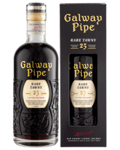  Galway Pipe Rare Tawny 500ml<br> 500ML Fermented and aged in oak for an average of 25 years this wine is a deep tawny colour. It has a layered aromas of raisins, grilled nuts and fruit cake. The palate is defined by rich and intricate complexity with flavours of caramelised toffee, dried fruit and vanillin oak, finishing with immense depth and length.