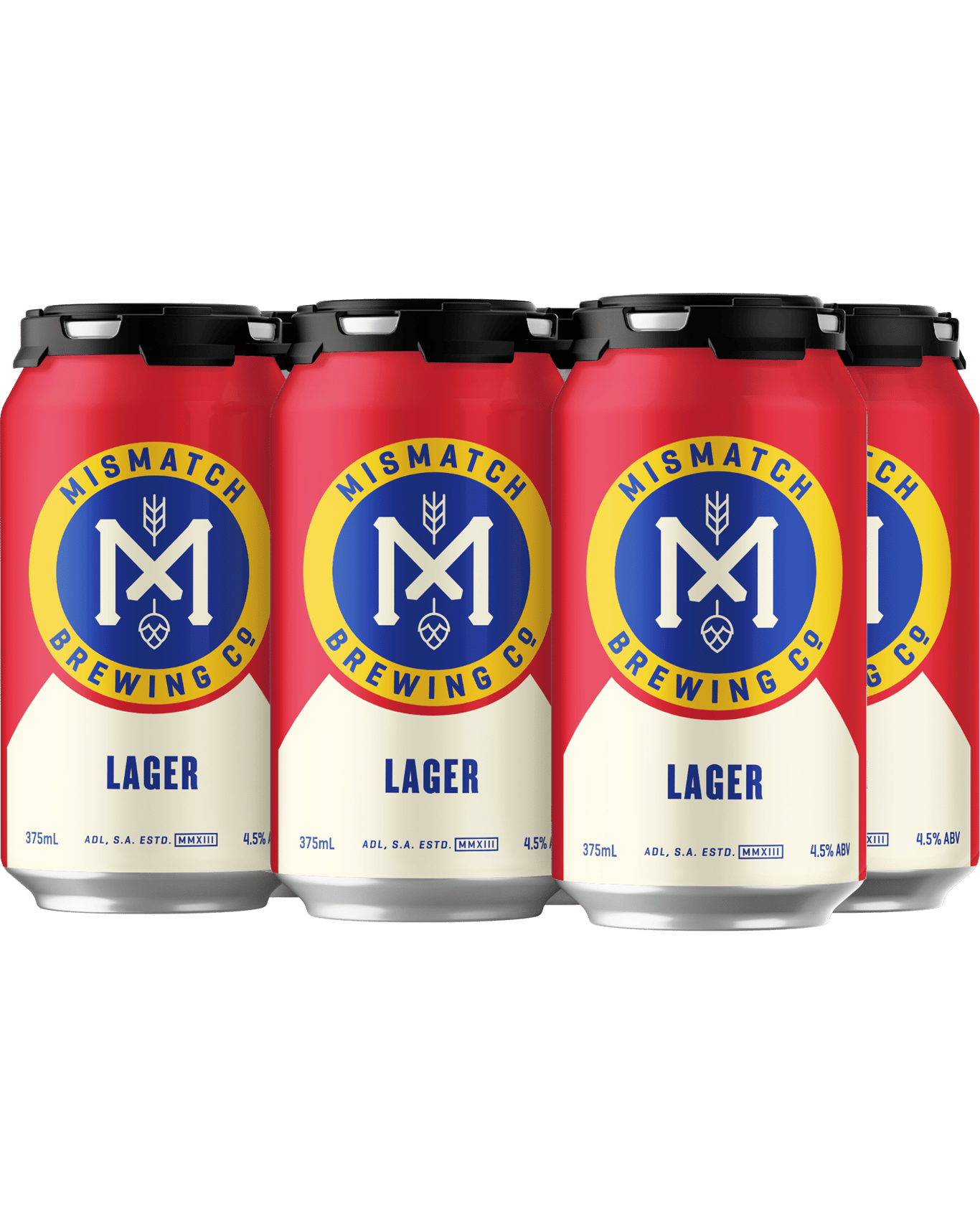 Buy Mismatch Brewing Co Lager Can 375ml Online (Low Prices) from Dan ...