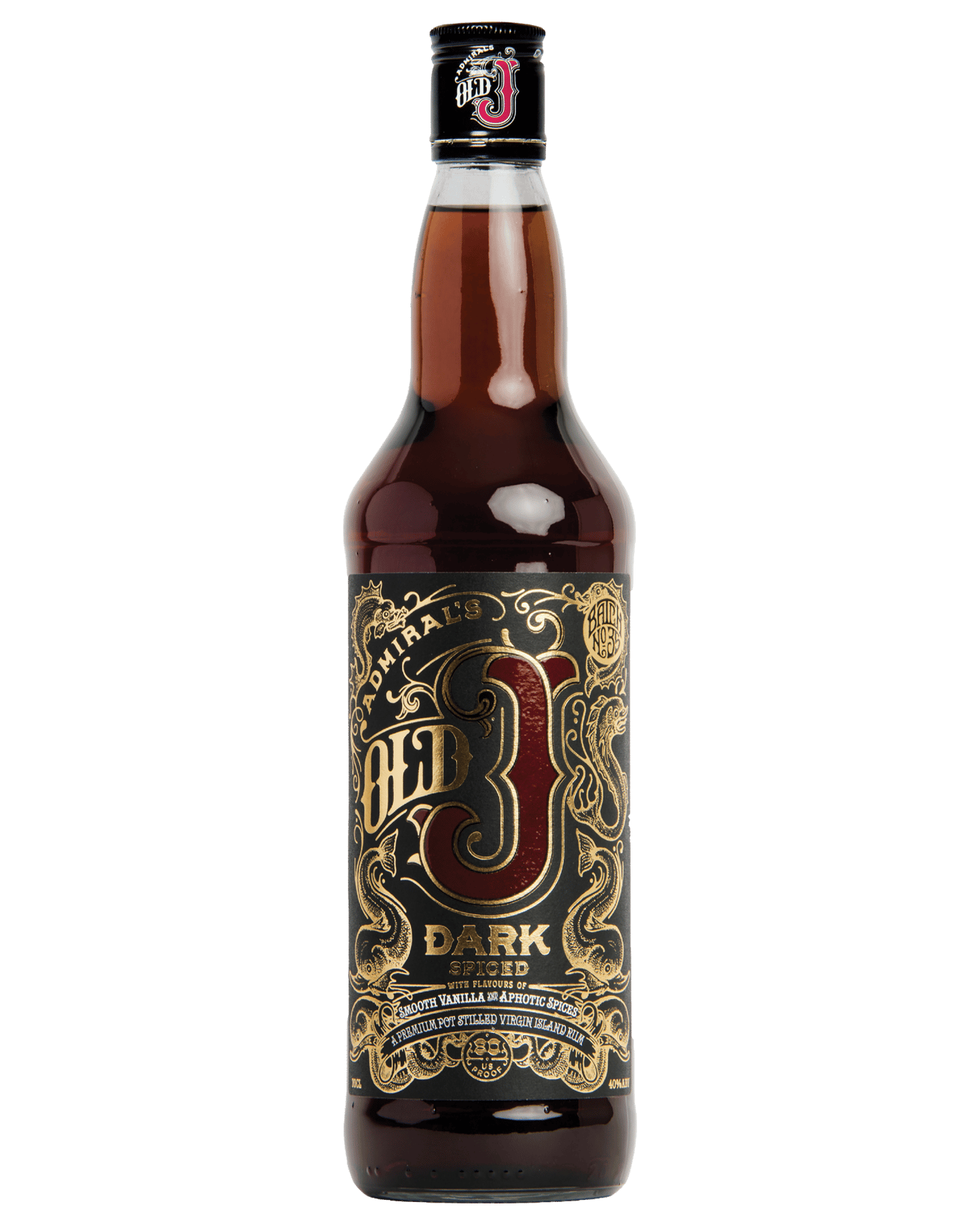 Buy Old J Dark Spiced Rum 700ml Online Low Prices From Dan Murphys