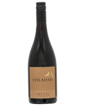  Syrahmi Mourvedre  750ML This close-planted Mourvèdre vineyard (4545 vines per Hectare) on rich pre-Cambrian soil produced fruit of amazing complexity and length of flavour. Bright and light raspberry red in colour, the perfumed nose of ripe berry fruits, raspberries and layered with dried herbs, amaro and warm spice of garam masala. Savoury turned earth, spice, lifted whole bunch (50%) and a meaty small goods character. Medium bodied, lighter on its feet than most Mourvèdre’s. This wine is all about texture and fine ve