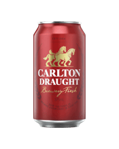Carlton Draught Lager Cans<br>375ml 375ML An all time Aussie favourite, Carlton Draught is full-bodied and full of flavour with mild bitterness that makes it super refreshing. Always great value, it's a great beer to enjoy with a burger or at a BBQ.