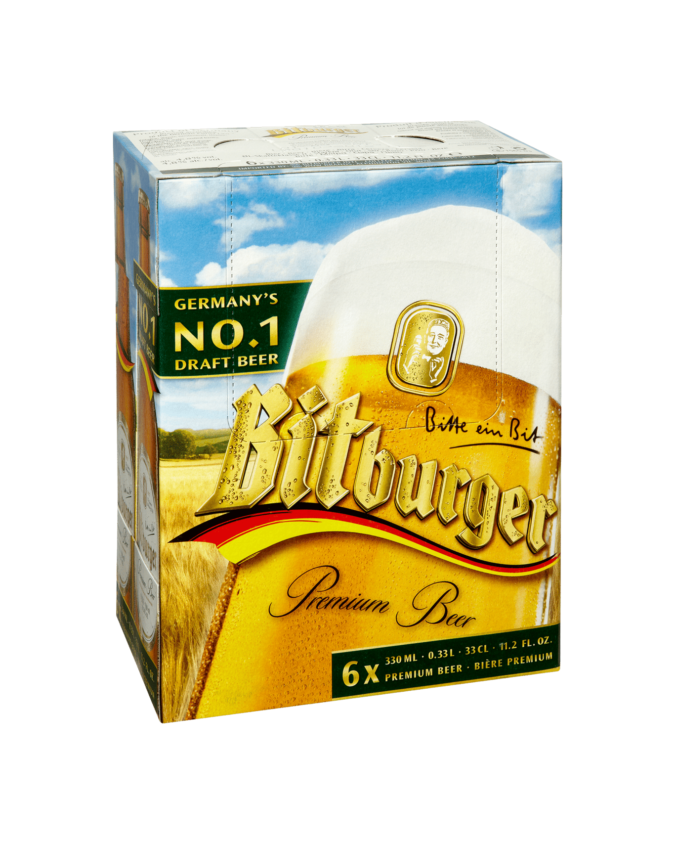 Buy Bitburger Premium Beer 330ml Online @Lowest Price