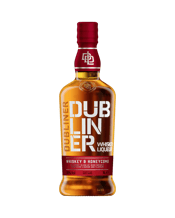  Dubliner Whiskey & Honeycomb<br>Liqueur 1l  1L A liqueur that truly appeals to the Irish Whiskey lover; all the finest qualities of whiskey amplified with luscious honeycomb sweetness. On the nose it is full of cinder toffee, honeycomb, vanilla old fashioned cream soda. There are flavours of honey caramel balanced by whiskey gentle vanilla spice. Its gorgeous finish is long, sweet very smooth, making it the perfect after-dinner drink, cocktail ingredient or simply add some ice enjoy!