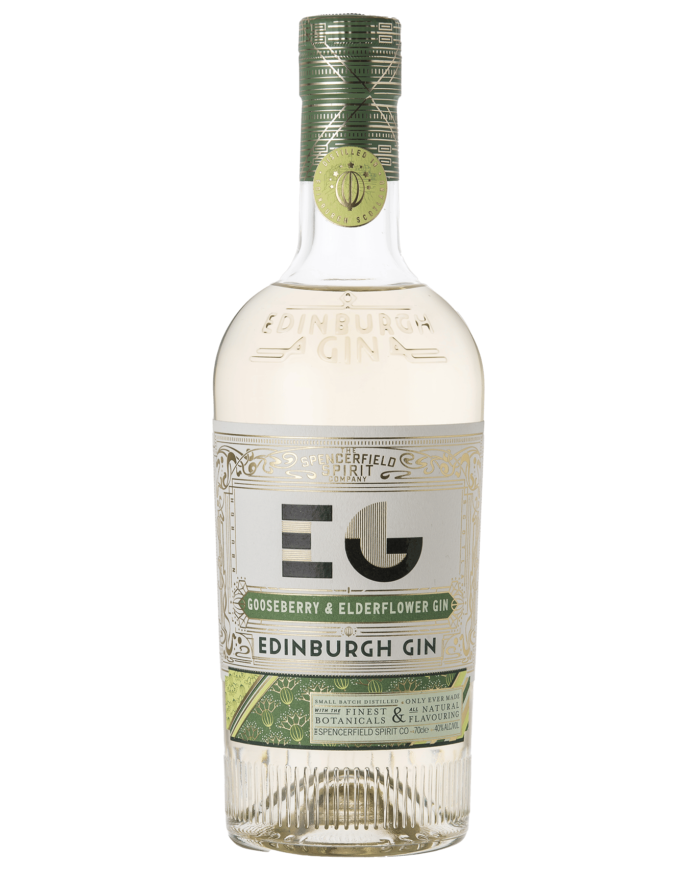 Buy Edinburgh Gin Gooseberry And Elderflower Gin 700ml Online (Low ...