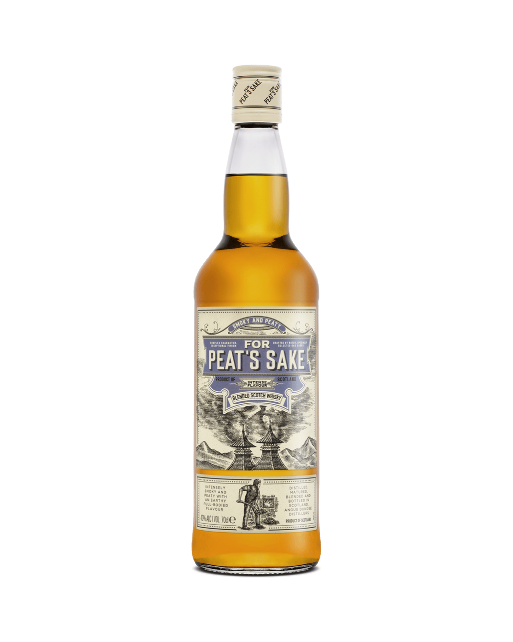 For Peat S Sake Peated Blended Scotch Whisky 700mL - Boozy