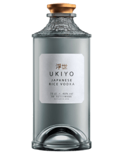  Ukiyo Japanese Rice Vodka<br>700ml  700ML Ukiyo Japanese Rice Vodka is crafted on the tropical island of Okinawa which lies between Japan’s mainland and Taiwan. The vodka, made from a harvest of long-grain indica rice, celebrates centuries of Japanese distilling expertise. The rice is distilled into a traditional Japanese Awamori spirit, and then redistilled into pure Ukiyo Rice Vodka which offers a distinctly rich texture and savoury sweet quality not often found in vodka. Clean on the nose, smooth on the palate, and unusually long on