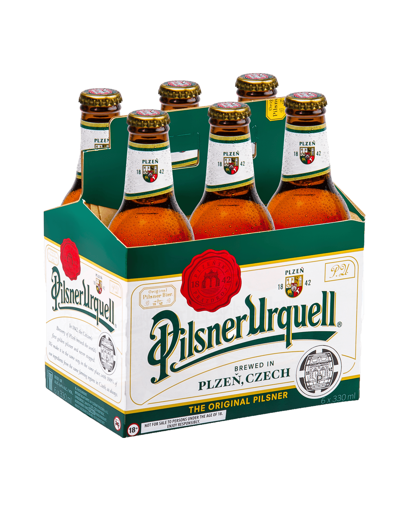 Buy Pilsner Urquell Bottle 330ml Online (Lowest Price Guarantee) Best