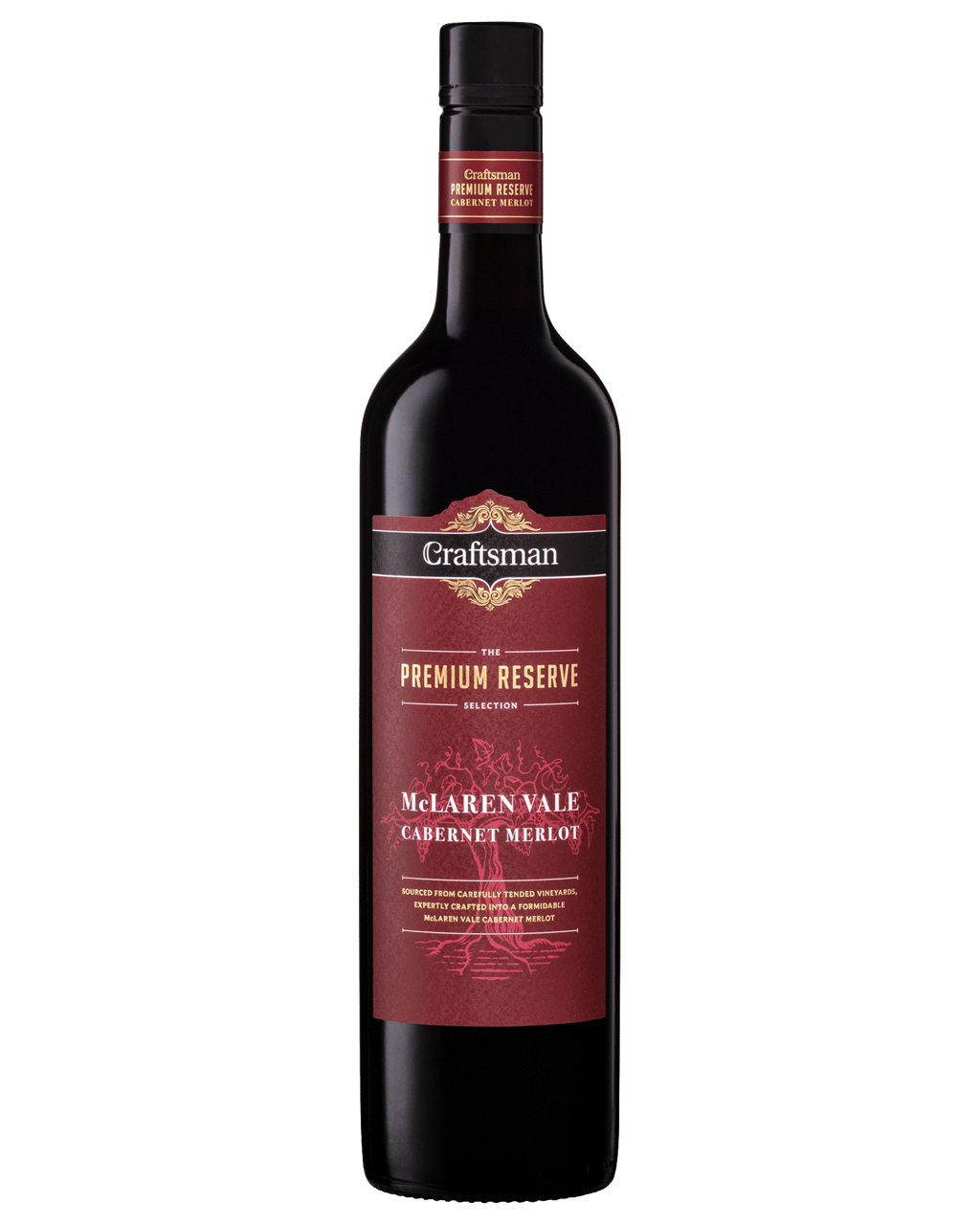 Craftsman Premium Reserve Mclaren Vale Merlot Boozy
