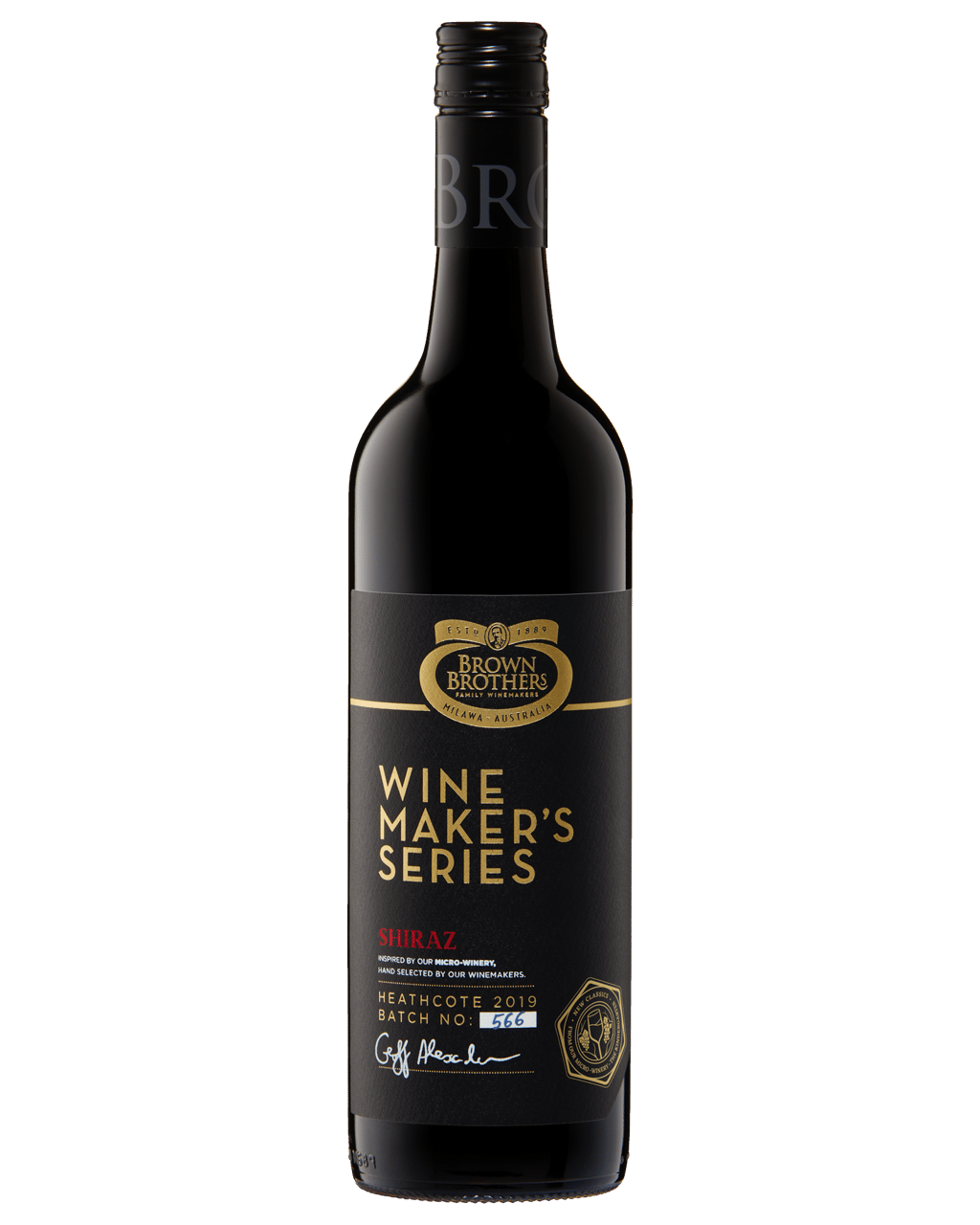 Brown Brothers Winemakers Series Shiraz Boozy