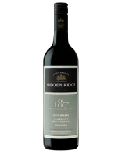  Hidden Ridge Coonawarra<br>Cabernet Sauvignon... 750ML Hidden Ridge Cabernet Sauvignon is rich and smooth with aromas of dark cherry and blackcurrant that are balanced by cedar oak notes. These flavours are carried through to the palate leaving long tannins and a generous finish.