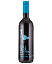  Duck Duck Goose Cabernet<br>Sauvignon  750mL Deep dark colour with purple hues. The bouquet is rich in blackcurrants, chocolate and hints of aniseed. The palate is superbly balanced with dark berry fruits and plums,silky tannins giving rich and generous mouthfeel.