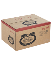  Brown Brothers Milawa Dry<br>Red Cask 10l  10L Brown Brothers Milawa Dry Red is sold here in a 10 litre cask, offering great value for money. Perfect for large events.