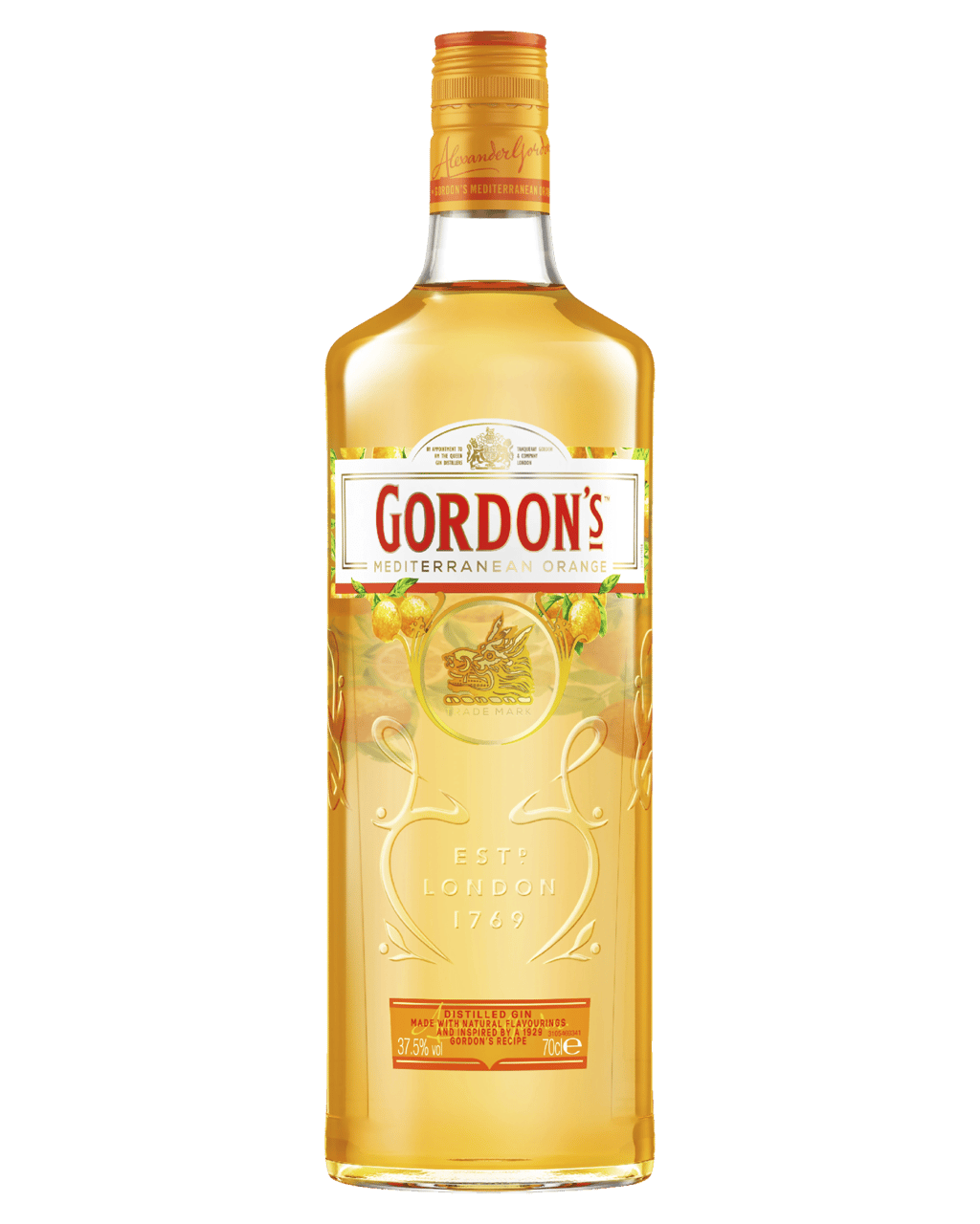 Buy Gordon S Mediterranean Orange Gin Dan Murphy S Delivers