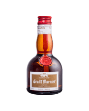  Grand Marnier Liqueur 50ml  50ML Created back in the 1800's by Alexandre Marnier-Lapostolle, Grand Marnier liqueur is made from a blend of cognac and bitter orange. A key ingredient in the famous dessert Crepe Suzette, it can also be enjoyed neat or in cocktails. Sold here in a 50ml bottle.
