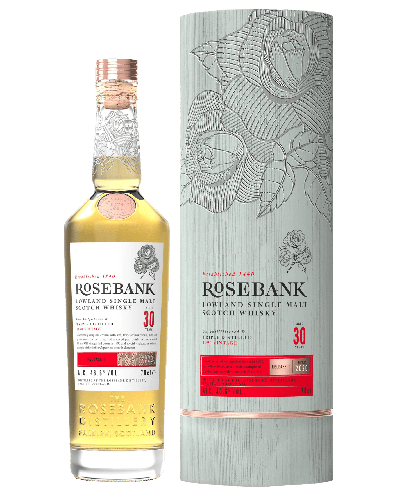 The Rosebank 30 Year Old Single Malt Whisky