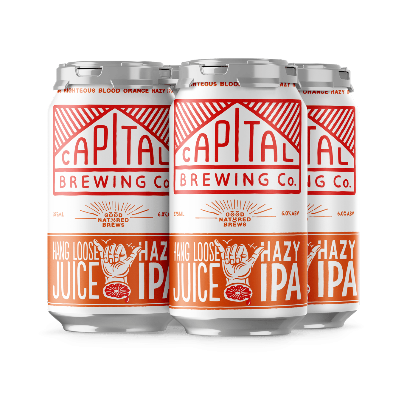 Buy Capital Brewing Co. Hang Loose Juice Neipa Cans 375ml Online (Low ...