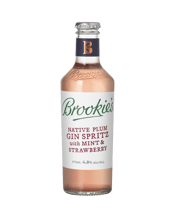  Brookie's Native Plum Gin<br>Spritz With... 275ML First of it's kind Brookie's Byron Slow Gin has been pre-bottled with bespoke, premium Tonic, Strawberry and Mint.<br><br /><br /><br />Welcome to spring and summer in a glass! Refreshing characteristics of watermelon, plum and strawberry stimulate and excite the pallet, finishing with a pinch of garden mint… This is one delightfully morish summer spritz.