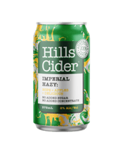  The Hills Cider Company<br>Imperial Hazy... 1500ML A hybrid of fresh Australian Apples &amp; Hops created in a style that offers balanced crisp apple cider flavours in harmony with hop complexity. Vegan friendly.