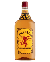  Fireball Cinnamon Flavoured<br>Whisky 1.75l  1.75L Lovers of all things hot and spicy are going to be clamouring to get their hands on Fireball Cinnamon Whisky. With a recent history that began in Canada in the min-80s, cinnamon infused spicy whisky's were the perfect tonic for the icy cold winters. With a strong cinnamon taste that is best served in a shot, Fireball Whisky is both hot and cold, smooth yet with a bite and sweet but spicy. Note: this bottle is made from PET material not glass
